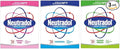 Neutradol Slow Release Gel, Air Freshener and Odour Eliminator, No Plug or Spray Needed, Super Fresh, Fresh Pink & Original, Multipack of 3 x 135g