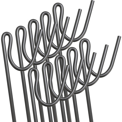 Strong Fencing Pins 10 Pack 1.5m x 8mm Steel Road Barrier Fence Stakes Signage
