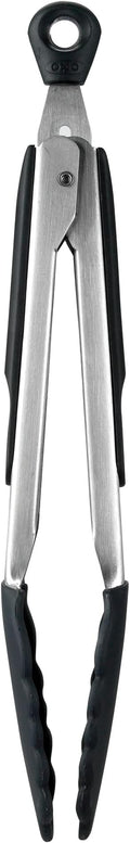 OXO 1101880 Good Grips Tongs with Silicone Heads-9 inch, Black