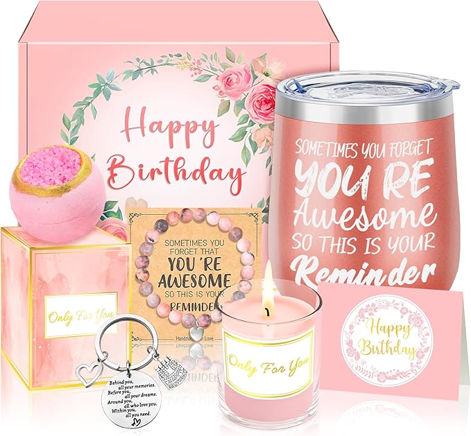 Birthday Pamper Gifts for Women Birthday Present for Her Wife Mum Sister Friends Bestie Ladies Hamper Gifts Well Being Get Well Soon Gifts
