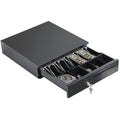 Heavy Duty POS Cash Drawer Register 5 Bills 5 Coins Removable Cash Tray Till Box