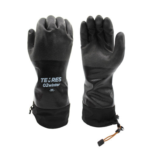 SHOWA 282-02 Waterproof Breathable Insulated Winter Snow Sports Glove with Extended Cuff  XX-Large (1 Pair)  Black