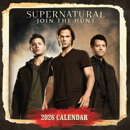 SUPERNATURAL 2026 SQUARE CALENDAR