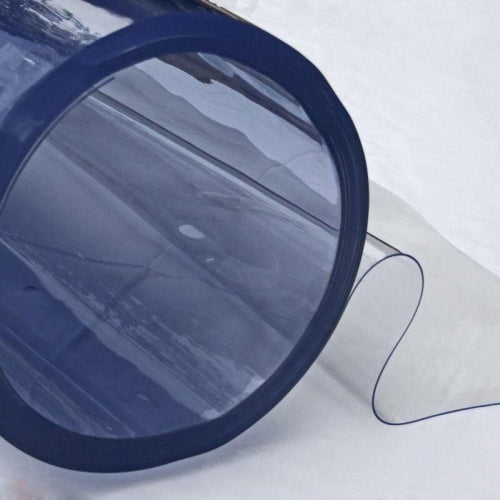 Clear PVC Sheeting Plastic Vinyl Fabric 0.5mm Waterproof Outdoor