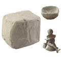 The Magic Toy Shop Self-Hardening Grey Air-Dry Modelling Clay 500g for Art & Craft
