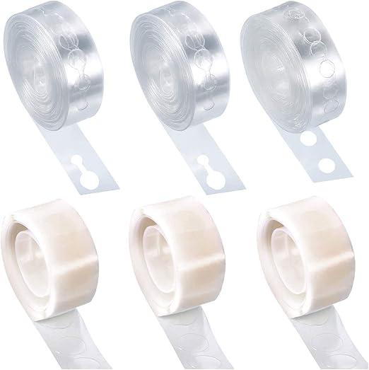 Balloon Arch Kit, Balloon Arch Tape, Balloon Tape Strip, Balloon Garland Decorating Strip Kit, for Party Wedding/Birthday Decorations (Single Hole+2*Double Hole+3*Glue Point)