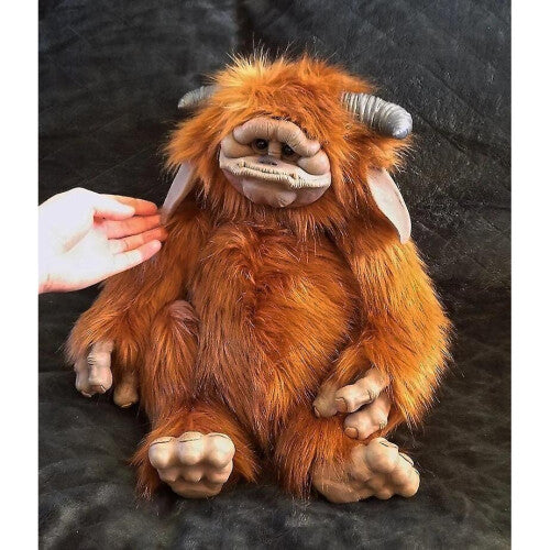 Labyrinth Ludo Baby Doll Red Bigmouth Animal Plush Doll Ornaments