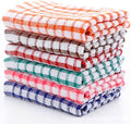 Kitchen Terry Tea Towel 100% Pure Cotton Absorbent Long Lasting Soft Touch Dish Towels, Tea Towels, Bar Towels (Pack of 4)