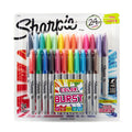 Sharpie Fine Permanent Marker - Colour Burst (Pack of 24)