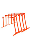 Speed HÃ¼rden Football Agility Training Hurdles 5PCS Set Red Adjustable Hurdling Equipment for Jumping Drills