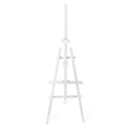 (White) Wooden Easel 1800mm High Blackboard Holder Display