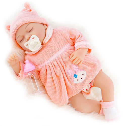 (Girl) The Magic Toy Shop Lifelike Handmade Baby Doll