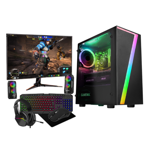 22'' Fast Gaming Bundle Core i7 16GB RAM 1TB& 240GB SSD 4GB GT730