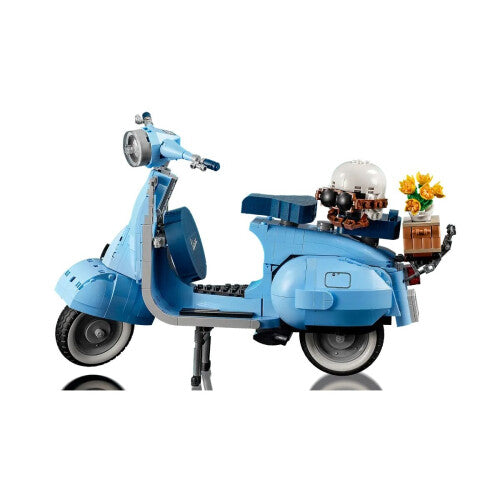 125 Scooter Model Building Kit 65566 â€“ Italian Icon Vespa 125, 2-Seat Moped with Working Steering, Removable Engine Cover, Kickstand