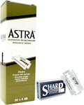 100 Astra Platinum Blades and 5 Sharp Titanium