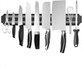Magnetic Knife Holder, 15 Inch Magnetic Knife Strips, Magnetic Knife Storage Strip, Knife Holder, Knife Rack, Knife Strip, Kitchen Utensil Holder, Tool Holder, Multipurpose Magnetic Knife Rack （38cm）