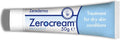 Zeroderma Zerocream Emollient Cream 2-in-1 Moisturiser & Soap Substitute, for Eczema, Psoriasis & Dry Skin Conditions. Hydrating Relief for Flaking Skin, 50g