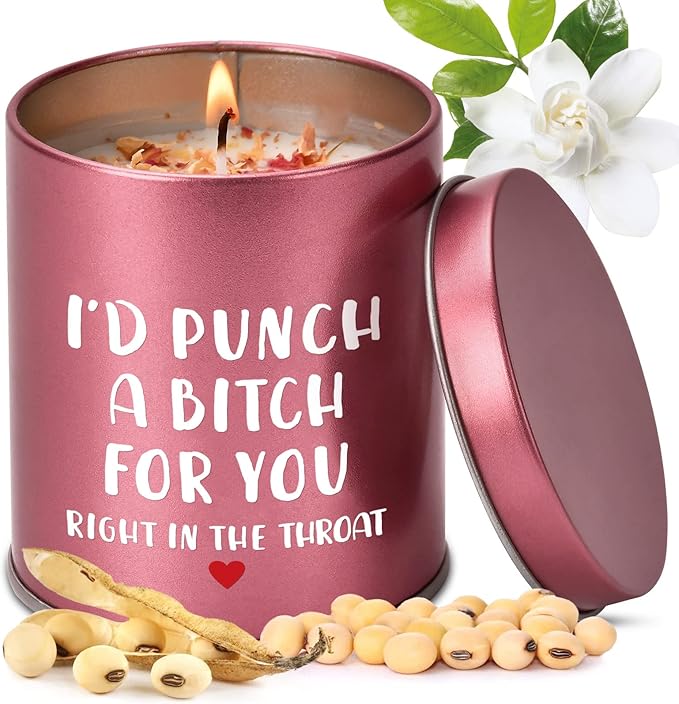 Valentines Funny Gifts for Women Her Girlfriend,9 Oz Natural Soy Wax Scented Candles,Valentines Day Gifts for Women Wife,Anniversary Presents for Her Girlfriend on Birthday Anniversary[Energy Class A]