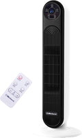 Belaco 2000W PTC Ceramic Tower Heater with Remote Control, Digital Display, 12 Hour Timer, Oscillating Electric Portable Heater for Home Office Bedroom, Overheat & Tip-Over Protection