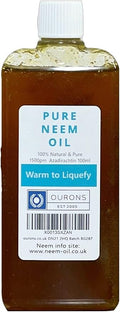 100ml Neem Oil - Premium 100% Pure Multi-Use Oil for Garden - Plants - Home & More