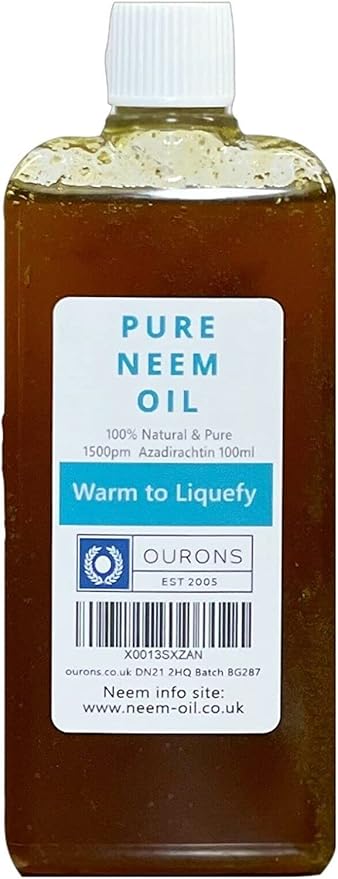 100ml Neem Oil - Premium 100% Pure Multi-Use Oil for Garden - Plants - Home & More