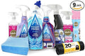 9 Piece Sunday Blitz Cleaning Bundle All-in-One Home Cleaning Kit Perfect for Kitchen Bathroom Windows & General Surfaces
