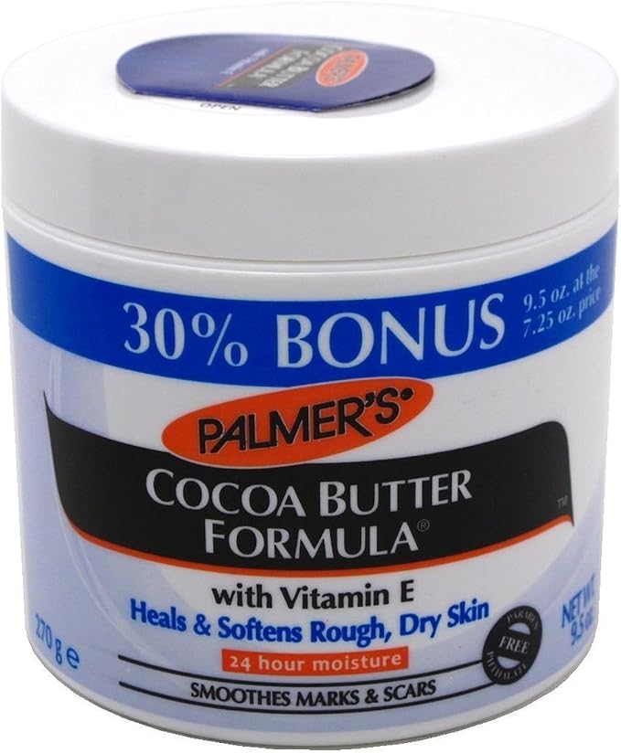 Palmers Cocoa Butter Jar With Vitamin E 9.5oz Bonus