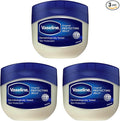 Vaseline Original moistruiser Petroleum Jelly skin care for cracked, dry skin and eczema relief 250 ml x3