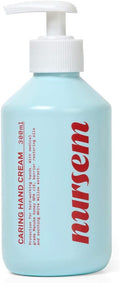 Hand Cream for Dry, Cracked Hands - Fast-Absorbing & Moisturizing, Soothes Sensitive Skin, by Nursem (300ml, Bergamot)