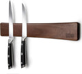 HOSHANHO Magnetic Knife Strips, Magnetic Knife Holder for Wall, Acacia Wood Knife Magnetic Strip Use as Knife Bar, Knife Holder for Kitchen Utensil Organizer, 40cm/16in