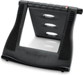 Kensington Easy Riser portable ergonomic laptop stand, for 12 inch - 17 inch devices, height adjustable with SmartFit system, for better cooling and air circulation, Black, 60112