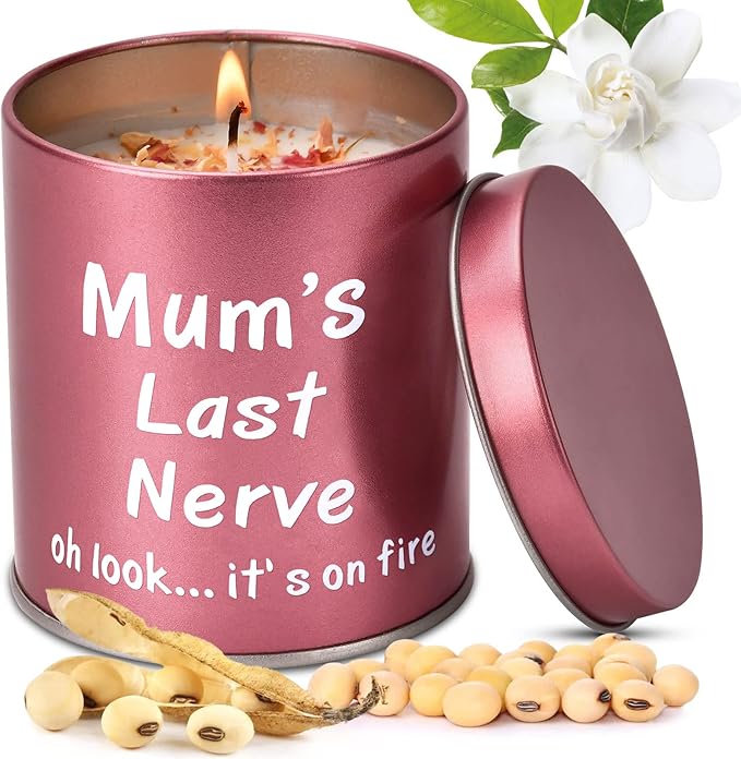 Mothers Day Candles Gifts for Mum from Daughter Son,9oz Soybean Wax Scented Candles,Mum Birthday Gifts for Stepmum Grandma,Mothers Day Prensents for Wife on Birthday Christmas[Energy Class A]