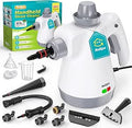 Handheld Steam Cleaner, Portable Steam Cleaners, Pressurized with 12 pcs Accessories and Safety Lock, Multifunctional Hand Held Steam Cleaner for Cleaning Kitchen Bathroom Grout Windows Grease