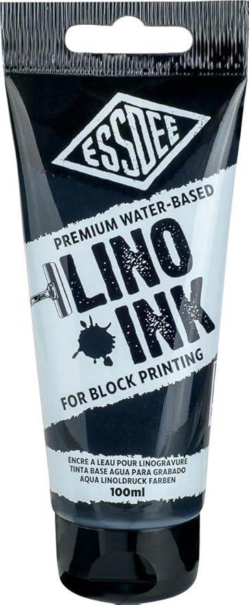 Essdee Premium Quality Block Printing Ink (Black 100 ml)