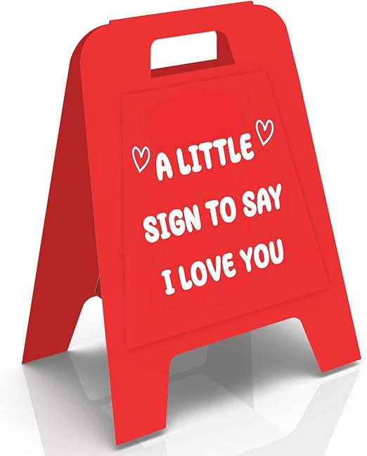 Valentines Gift Romantic Desktop Sign I Love You Gifts For Valentine's Day Wedding Anniversary Girlfriend Birthday Boyfriend Birthday Cute Gifts For Husband For Wife For Him For Her