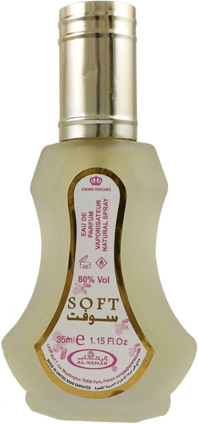 Business Square Al Rehab Perfume Spray 35ml Soft Collection Attar