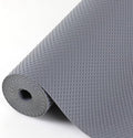 Drawer Liners, Hersvin 44.5cmx500cm Kitchen Shelf Liner EVA Non-Adhesive Waterproof Washable Cupboard Cabinet Liner Refridge Locker Anti-Slip Mats Sink Protector for Home Office (Dark Gray/Dot)