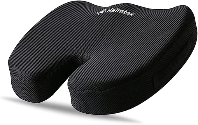 Memory Foam Seat Cushion for Office Chair U-Shaped Ergonomic Chair Pad with Back Support Ideal for Desk Chair Gaming Chair Office Desk Car Seat Use