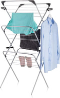 Minky 3 Tier indoor Airer with Flip outs- Silver & Black