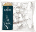 Spaas Tealights Bag x30, ± 8 Hours, White