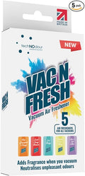 Hoover Bag Fresheners - Scented Vacuum Cleaner Smellies - For Bagless as well as Regular Vacuum Cleaners - Card Shaped Vac Deodoriser Discs for Pet Lovers (5 count, Pack of 1)