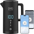 Smart Kettle 1.5L, Wi-Fi Touchscreen, Voice Control with Alexa & Google | Digital Temperature Display, Double Wall & Anti-Scalding Design, Energy-Efficient 2200W