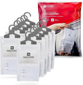 Moisture Absorber Dehumidifier – Condensation Remover for Damp, Mould, Home, Wardrobe, Kitchen, Bathroom, Basement, Garage, Bedroom, Caravan, Office - 10 Pack/210g each