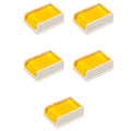 5PCS White Bow Rosin Greek Pitch Friction-Increasing for Violin Viola Cello String Instrument