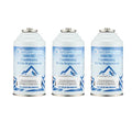 Car Aircon Air Con Air Conditioning Top Up Recharge Refill Regas Can x 3 DIY Gas