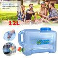 12L Camping Hiking Tap Container Storage Drinking Water Bottle Bucket