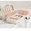 Earrings Jewelry Storage Box - Beige