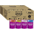 Whiskas 1+ Mixed Selection in Jelly 84x85g Pouches, Adult Cat Food