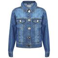 (3-4 Years) Kids Girls Jackets Designer Light Blue Denim Jeans Jacket Stylish Fashion Coats