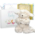 Tickle & Main Baby Praying Musical Lamb and Prayer Book Gift Set in Box  Baptism Gifts for Girls & Boys  Ideal Holiday Gifts for Kids on Christmas  Ea